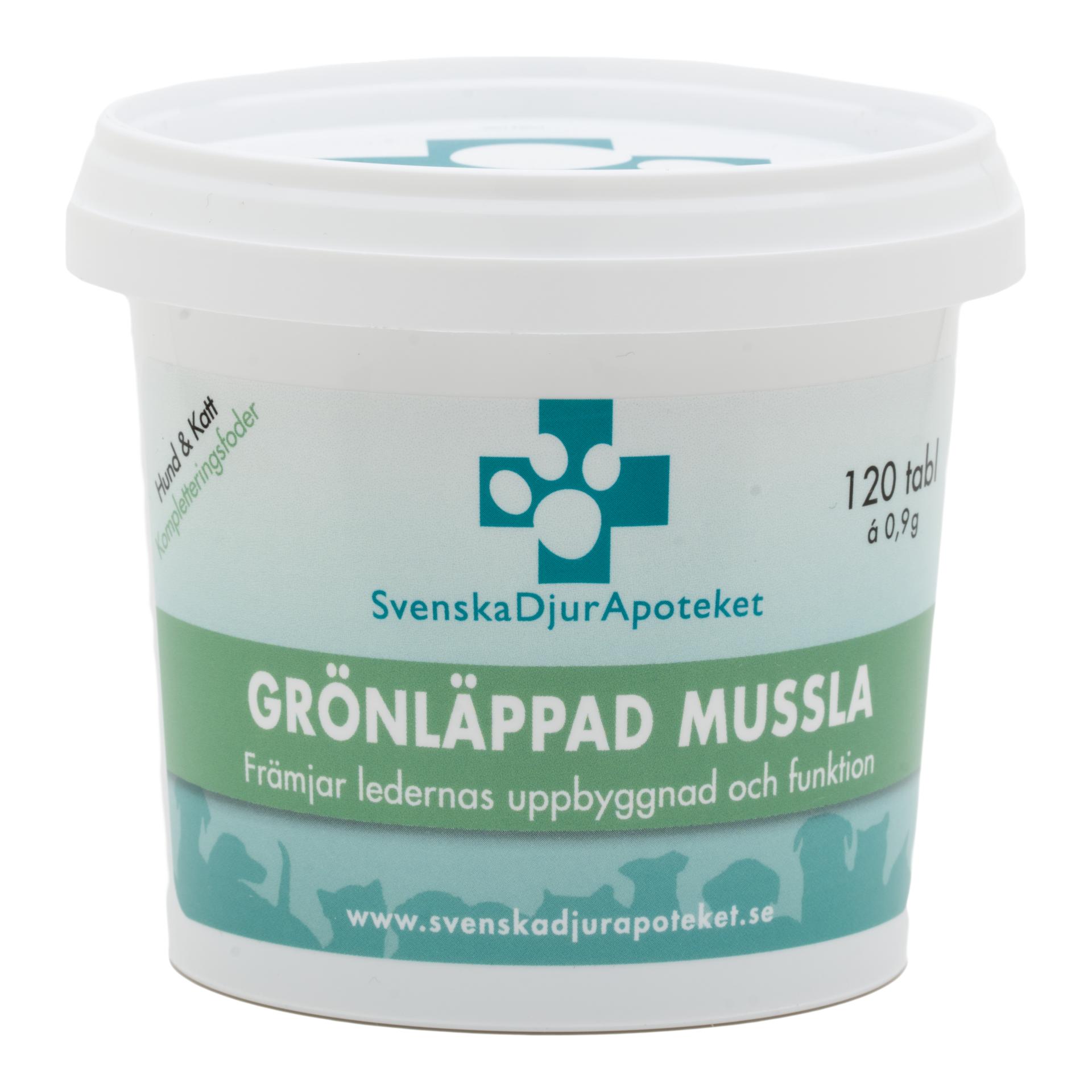 Svenska DjurApoteket Grönläppad Mussla