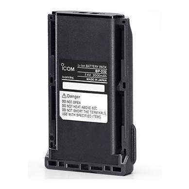 ICOM Batteri BP-232H Li-Ion 7,4V 2300mAh