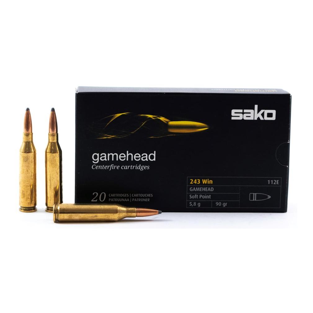 Sako Gamehead 243 Win 5,8 g/90 gr 20 st/ask