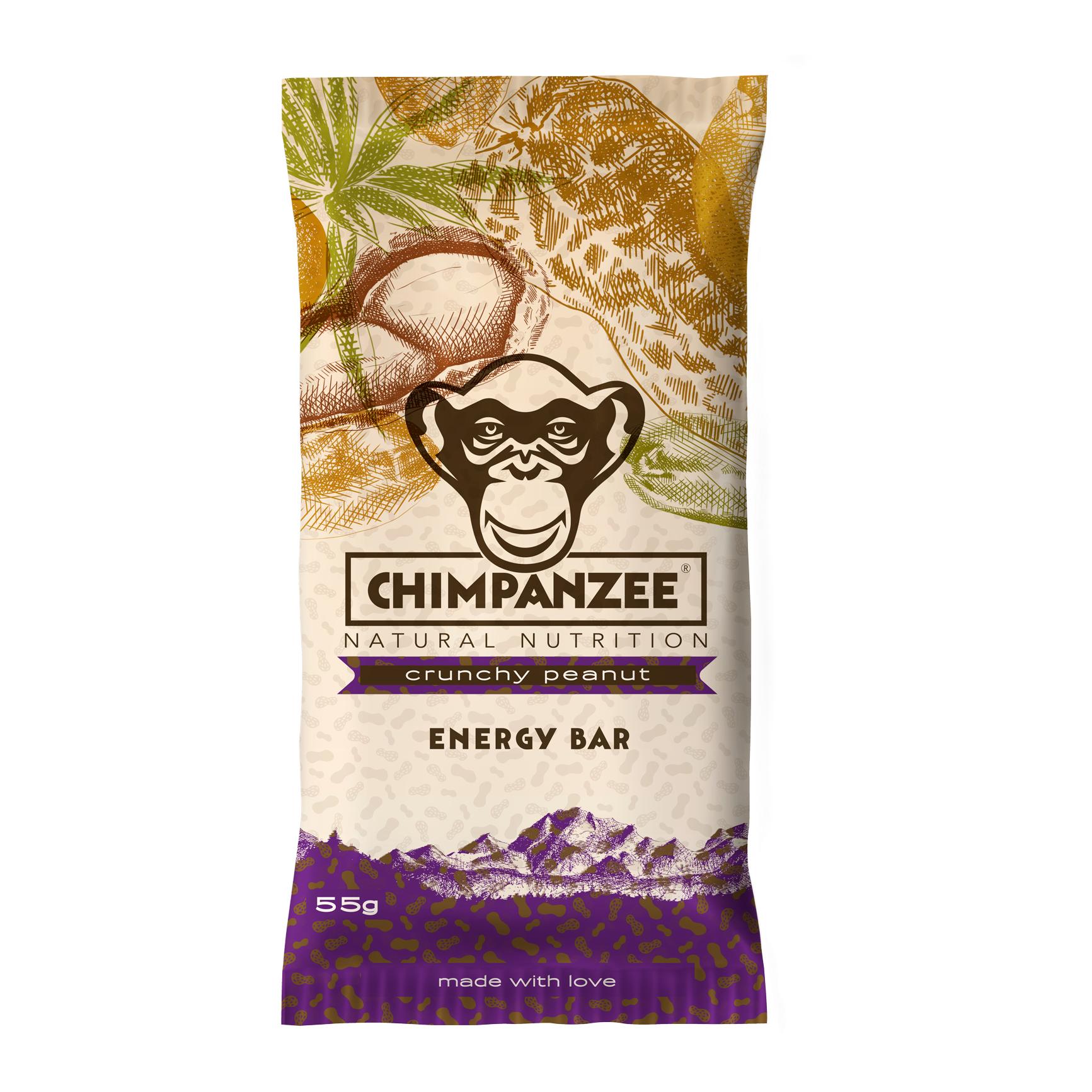 Chimpanzee Energy Bar Crunchy Peanut