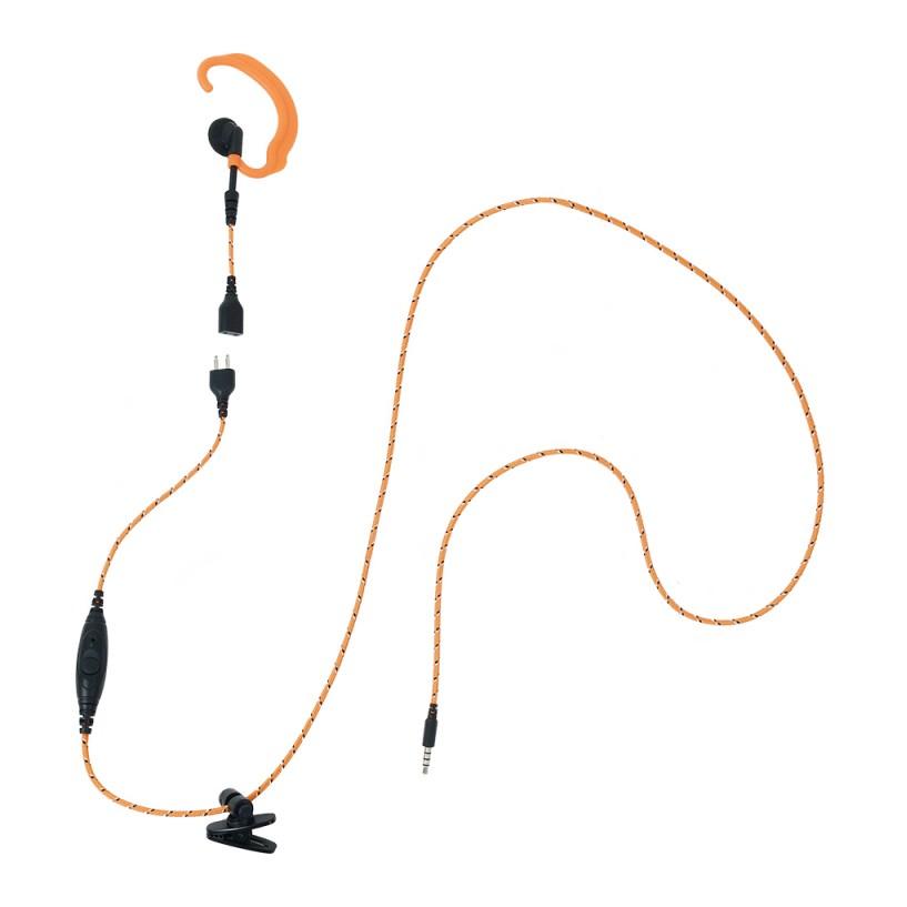 ProEquip PRO-U410 Telefonheadset med tygkabel och Peltoranslutning