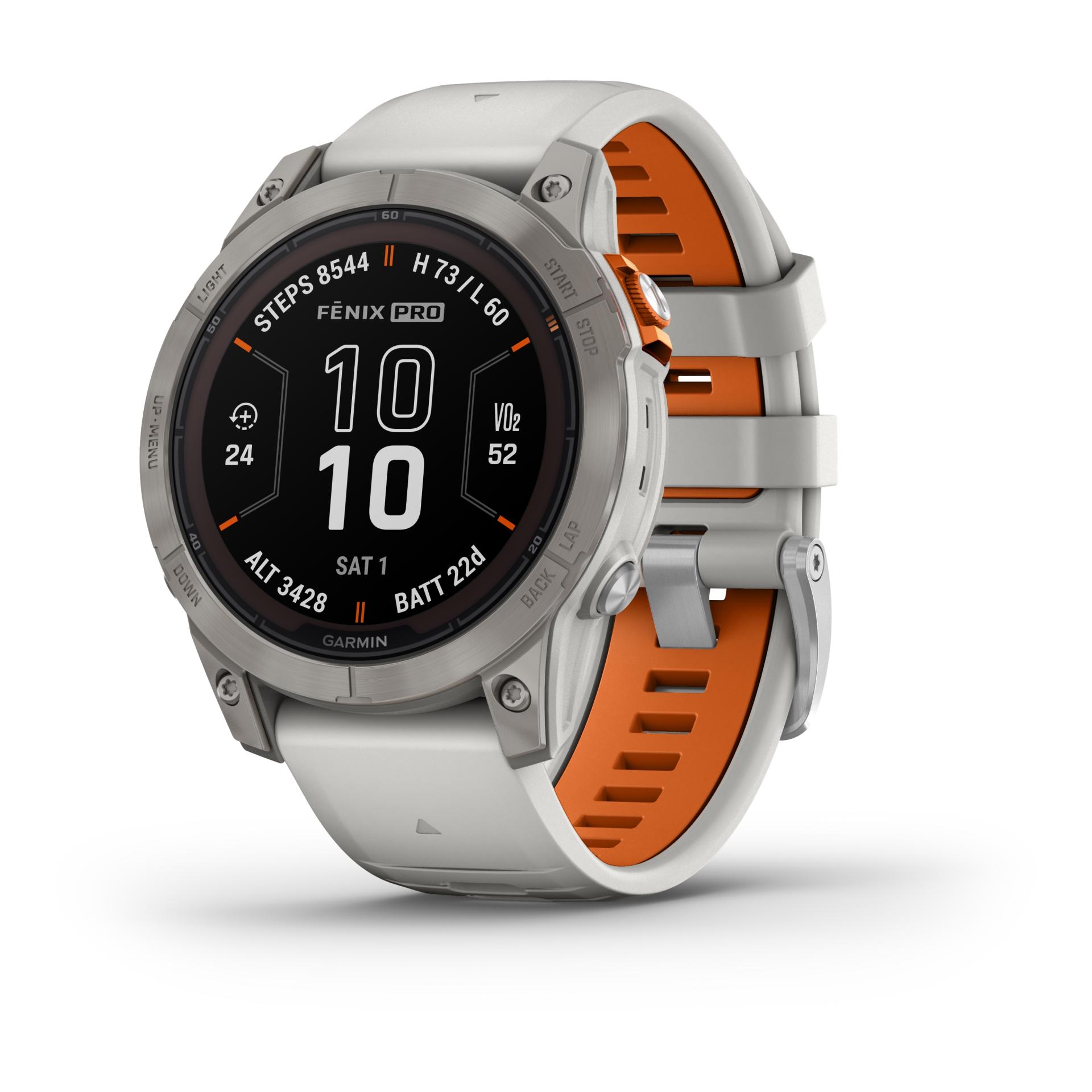 Garmin Fenix 7 PRO Sapphire Solar Titan Fog 47mm