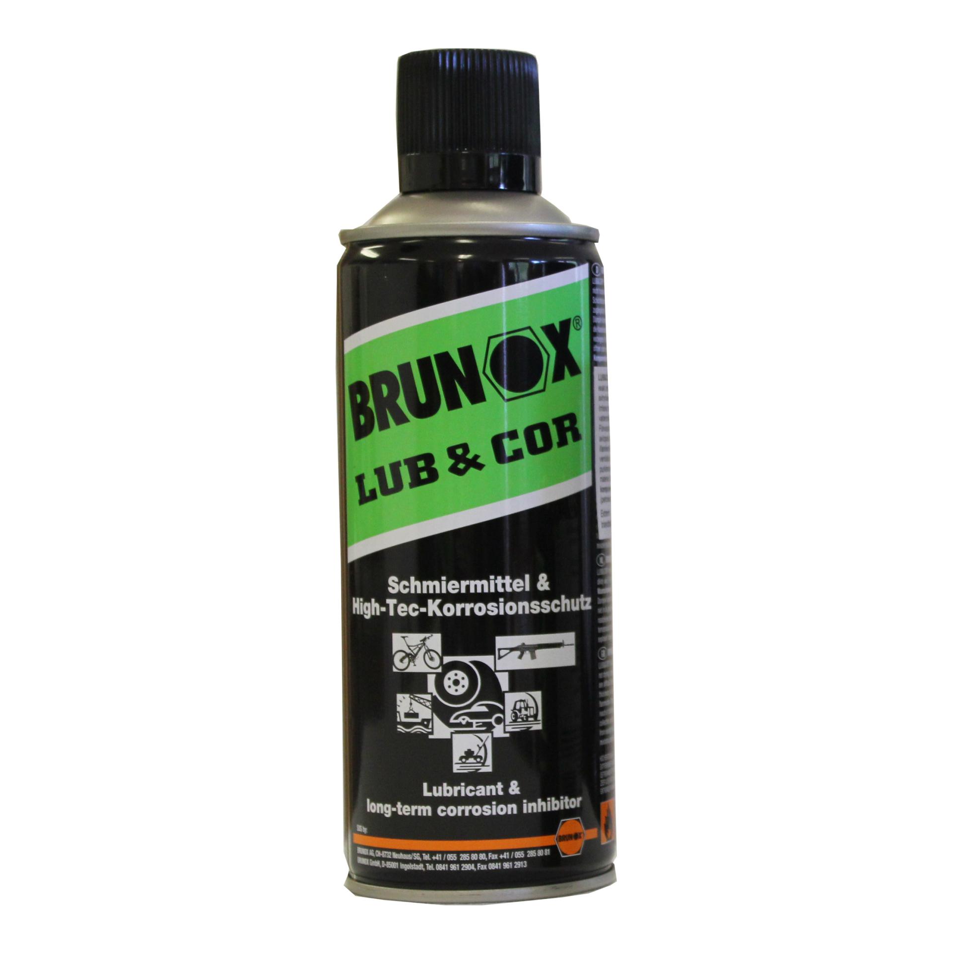 Brunox Vapenolja spray 400 ml – LUB & COR
