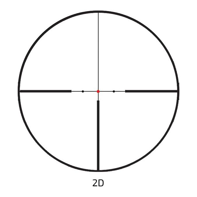 Delta Optical Titanium HD 2,5-15×50 Belyst Kikarsikte