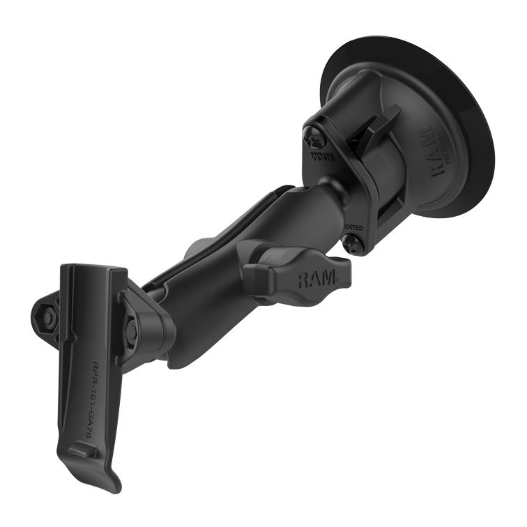 RAM Twist-Lock ™ sugkoppmontering med Garmin ryggradshållare