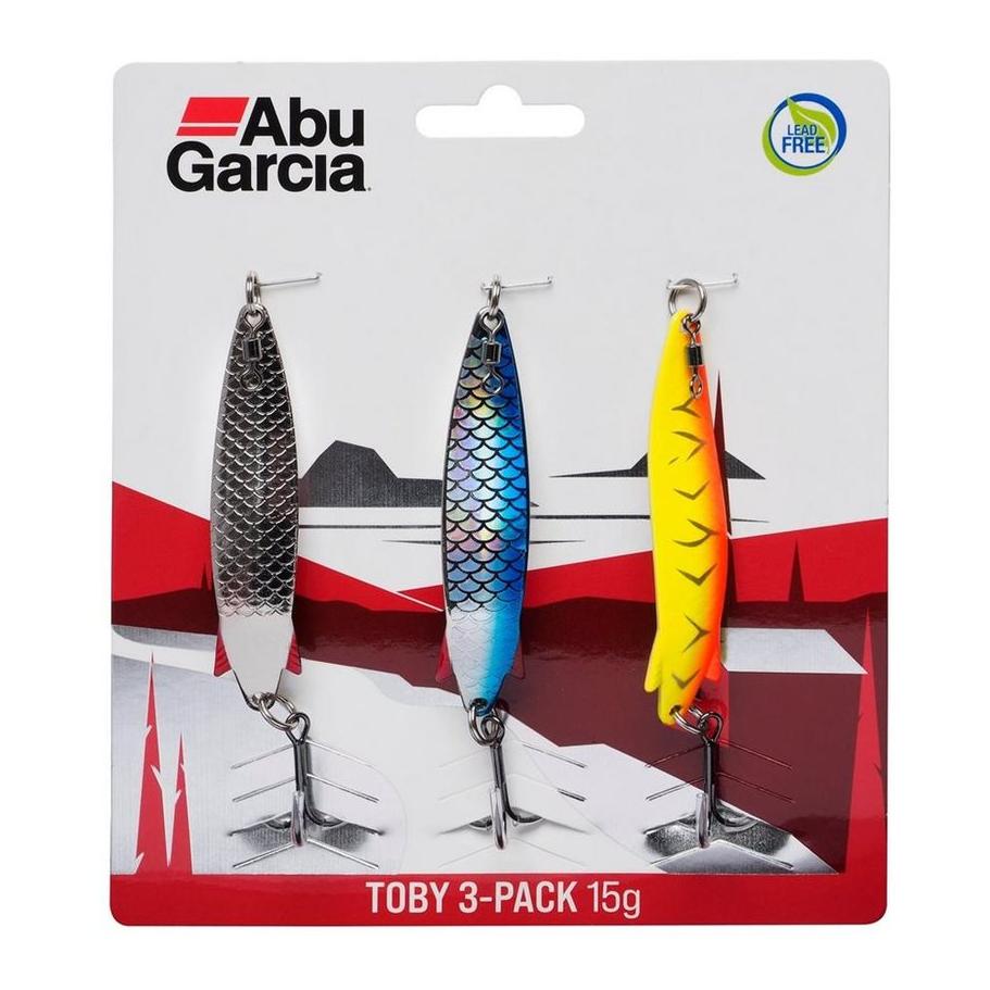 Läs mer om ABU Toby 3-Pack Blyfri Skeddrag