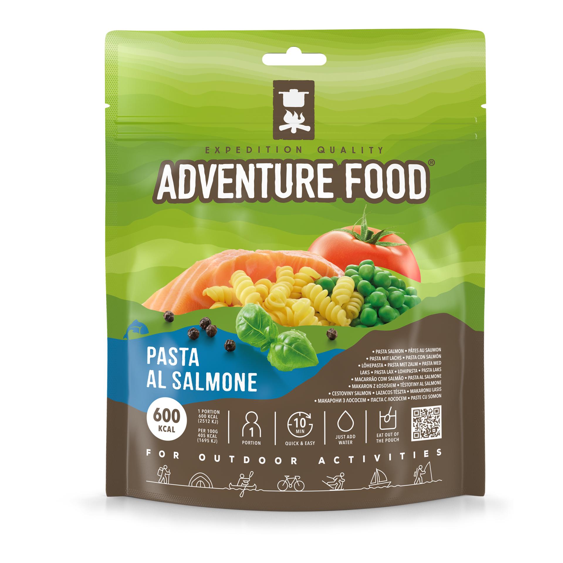 Adventure Food Frystorkad Mat Pasta Al Salmone (lax)