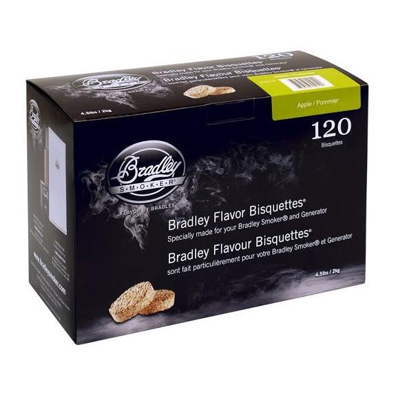 Bradley Rökbriketter Apple 120 pack